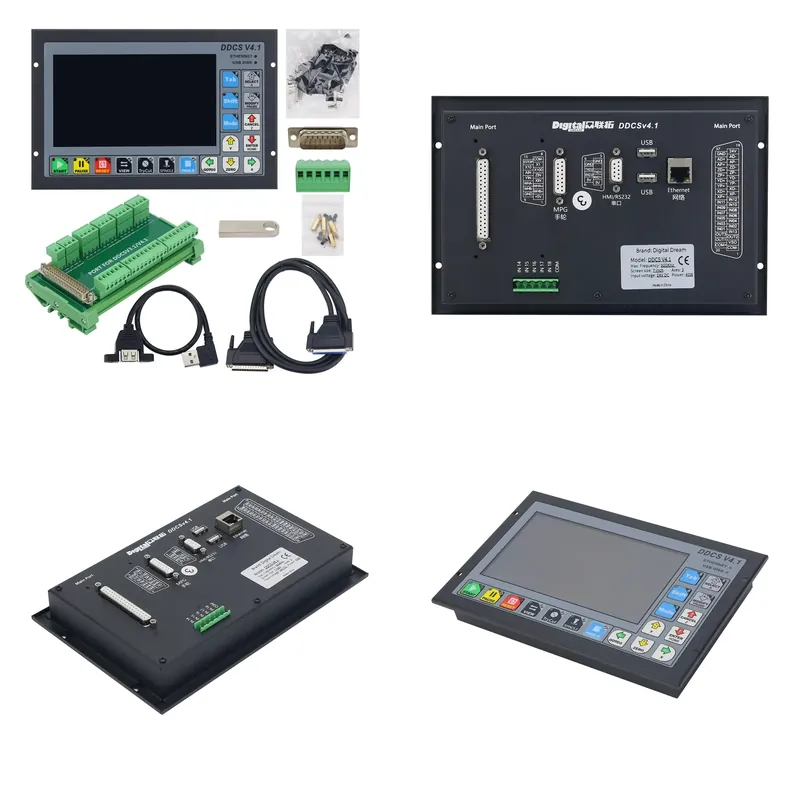 Ddcs V4.1 4 Axis Cnc Offline Controller - Controlador de Movimento Autônomo DDCS-V4.1 de