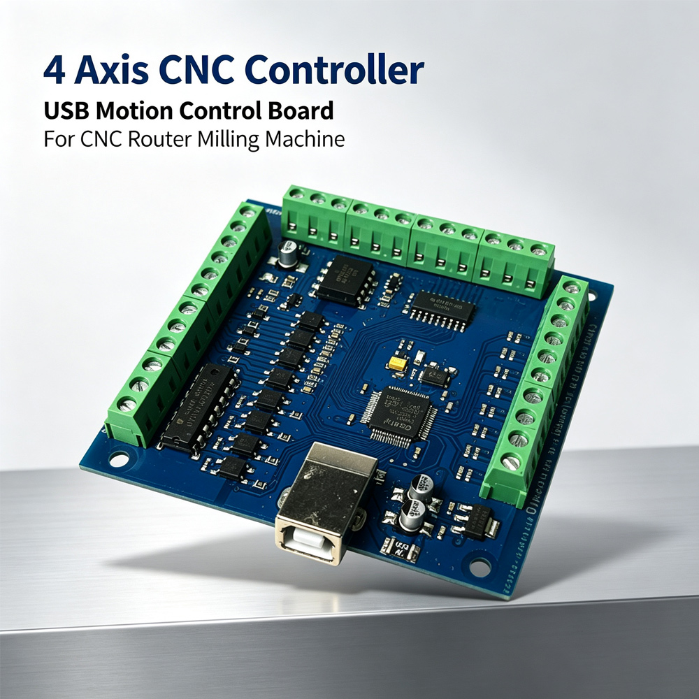 Mach3 Usb Cnc Controller 4 Axis 100Khz - Placa Controladora de Movimento CNC MACH3