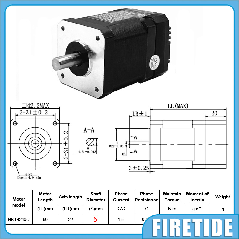Nema 23 Closed Loop Stepper Motor Driver Kit - Kit de Driver de Motor de
