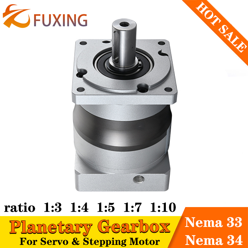 Planetary Gearbox Reducer Nema 23 34 - Plf85a relação 5:1 10:1 20:1 40:1