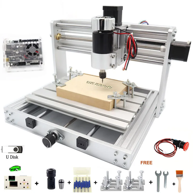 CNC 3018 Pro Max Metal Máquina - Cnc 3018 Pro Max Metal avaliação e preço