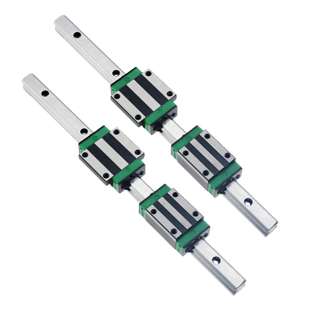 Kit CNC de 6 Peças: Trilho Gui - Hgr20 Linear Guide Rail Ballscrew Set avaliação e preço