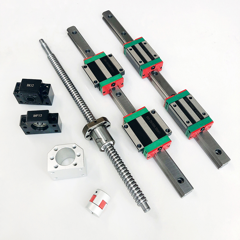 2 conjuntos de trilhos de guia - Hgr20 Linear Guide Rail Ballscrew Set avaliação e preço
