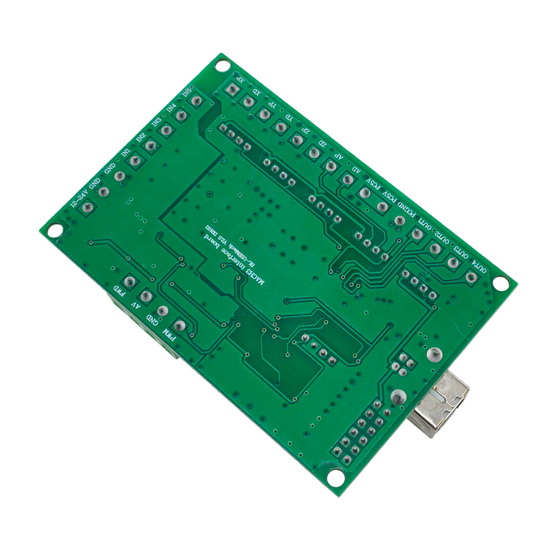 Placa de driver de motor cnc u - 5 Axis Cnc Breakout Board Interface Mach3 avaliação e preço