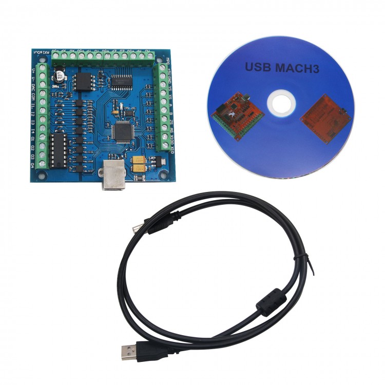 Placa Controladora CNC USB MAC - Mach3 Usb Cnc Controller 4 Axis 100Khz avaliação e preço