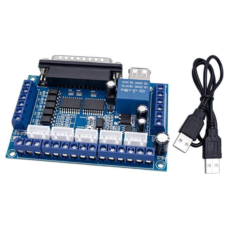 Placa de Controle CNC MACH3 co - 5 Axis Cnc Breakout Board Interface Mach3 avaliação e preço