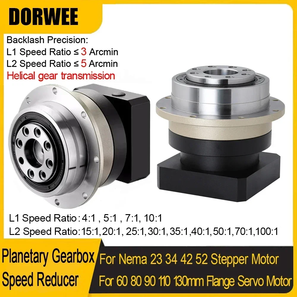 Redutor de saída de flange de  - Planetary Gearbox Reducer Nema 23 34 avaliação e preço